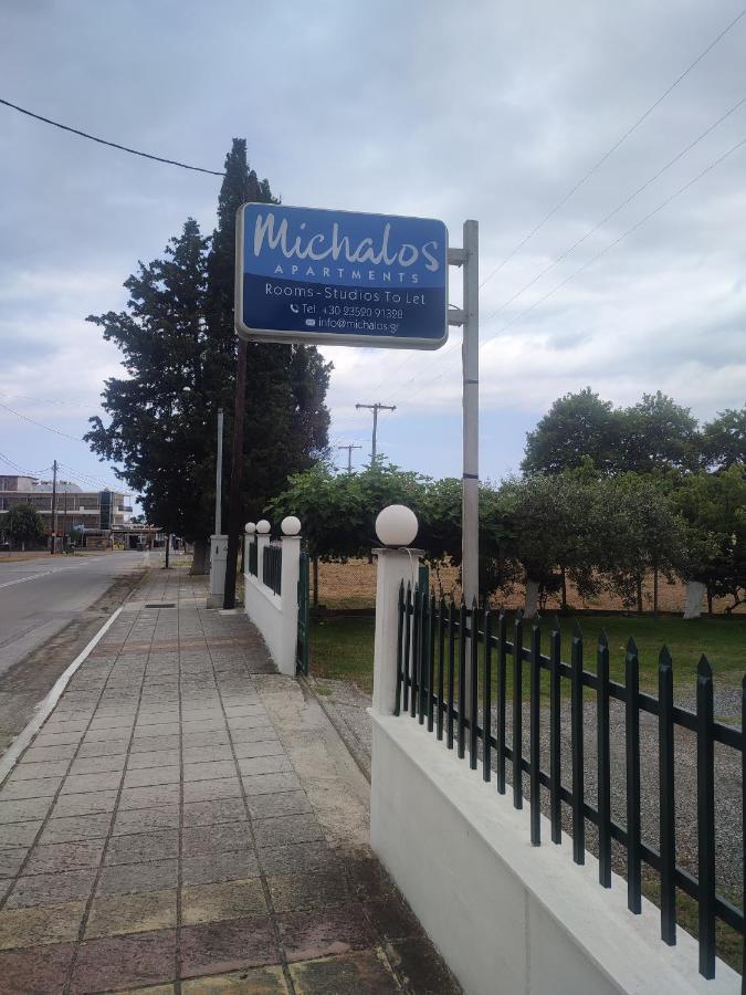 Michalos Apartments Paralía Skotínis Extérieur photo
